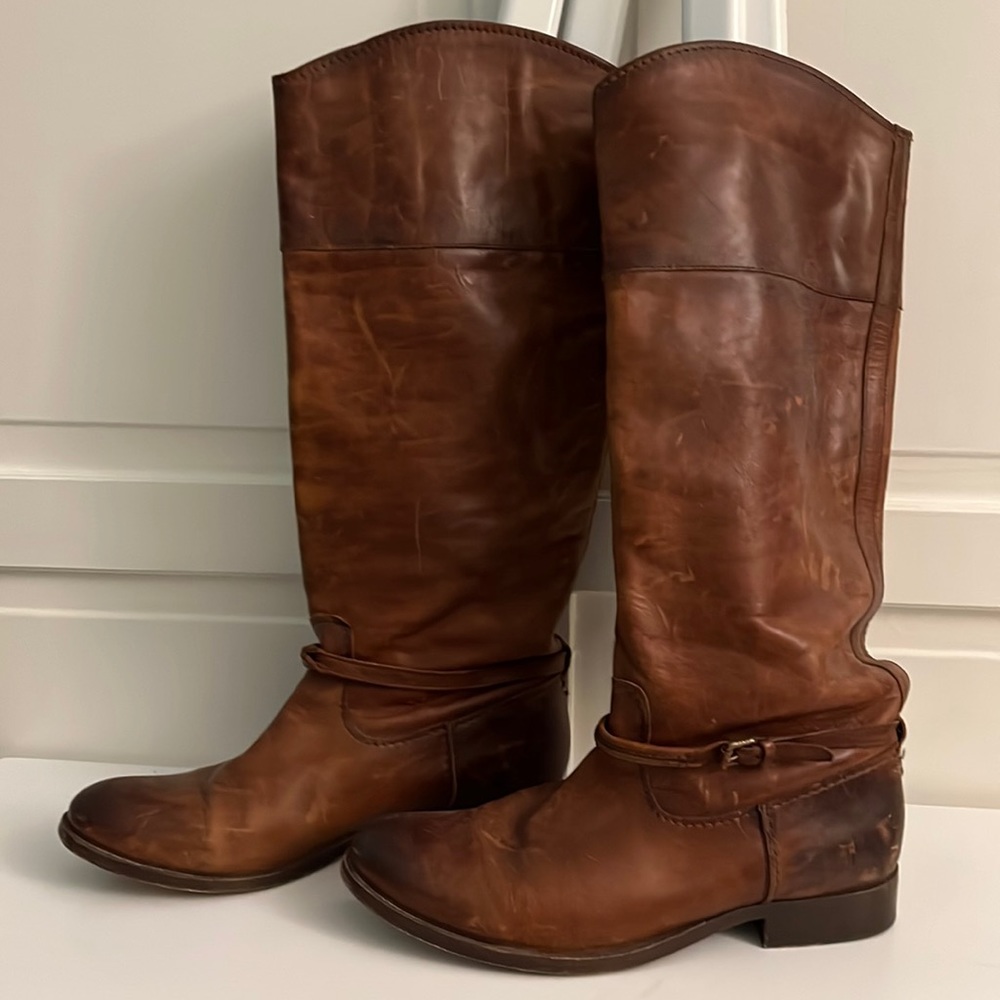 Frye Brown Leather Boots